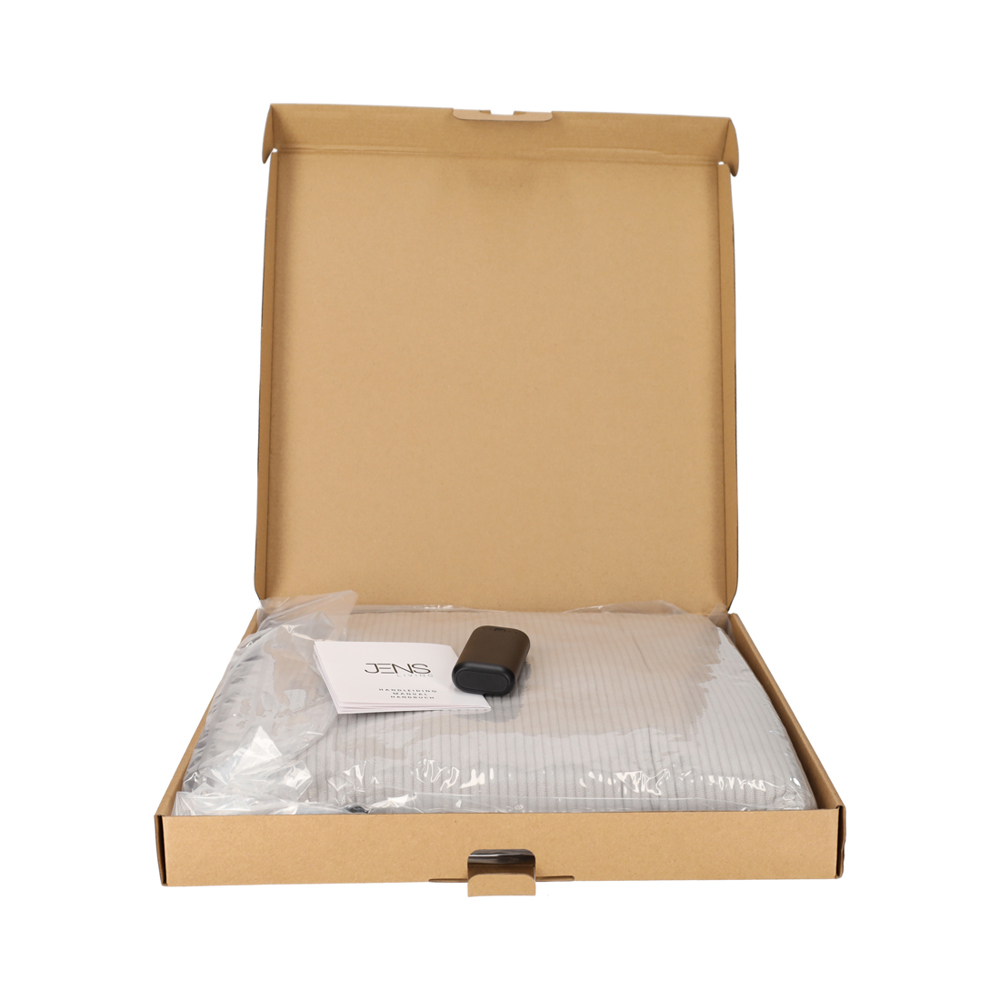 JENS Living Warmtekussen RPET 40x40 Lichtgrijs