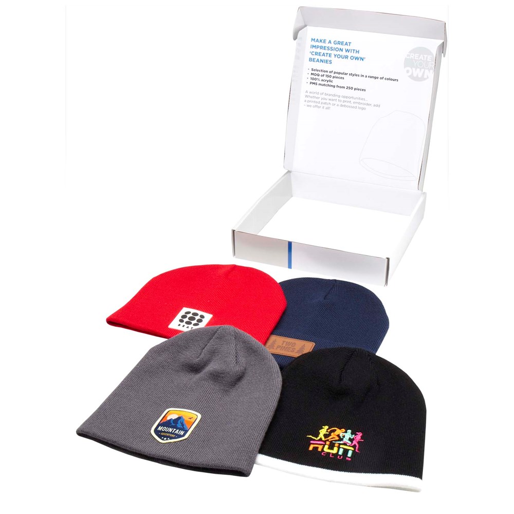 Sample box beanies