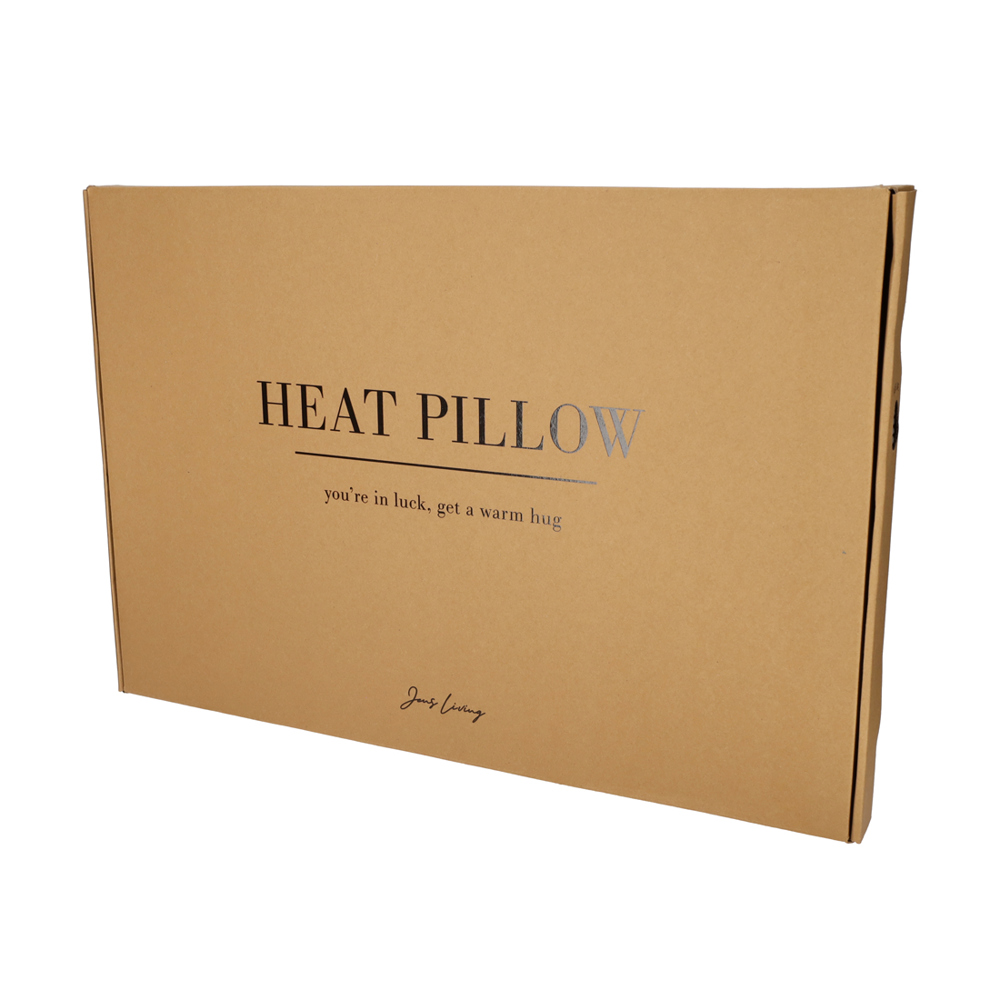 JENS Living Warmtekussen RPET 60x40 Donkergrijs