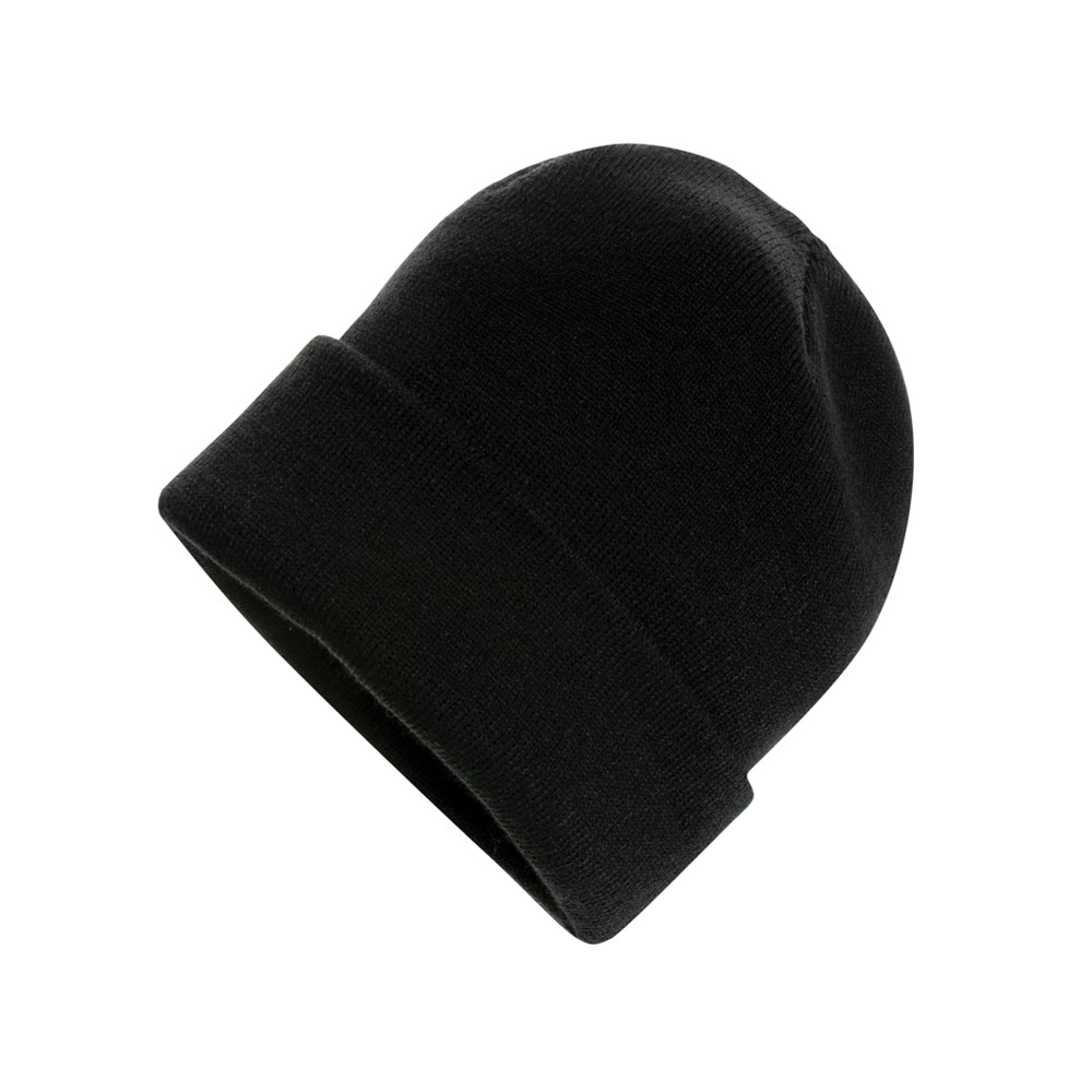 Impact AWARE™ Polylana® beanie - zwart (± PMS Black)