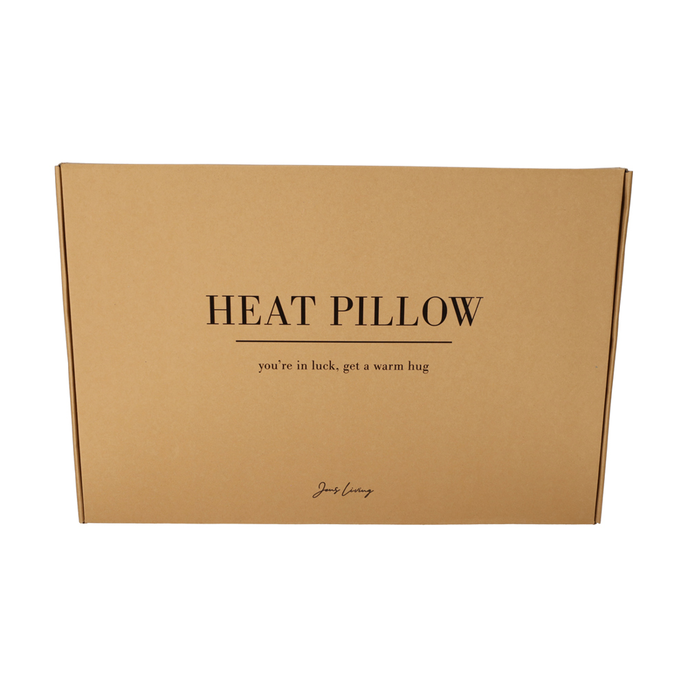 JENS Living Warmtekussen RPET 60x40 Donkergrijs