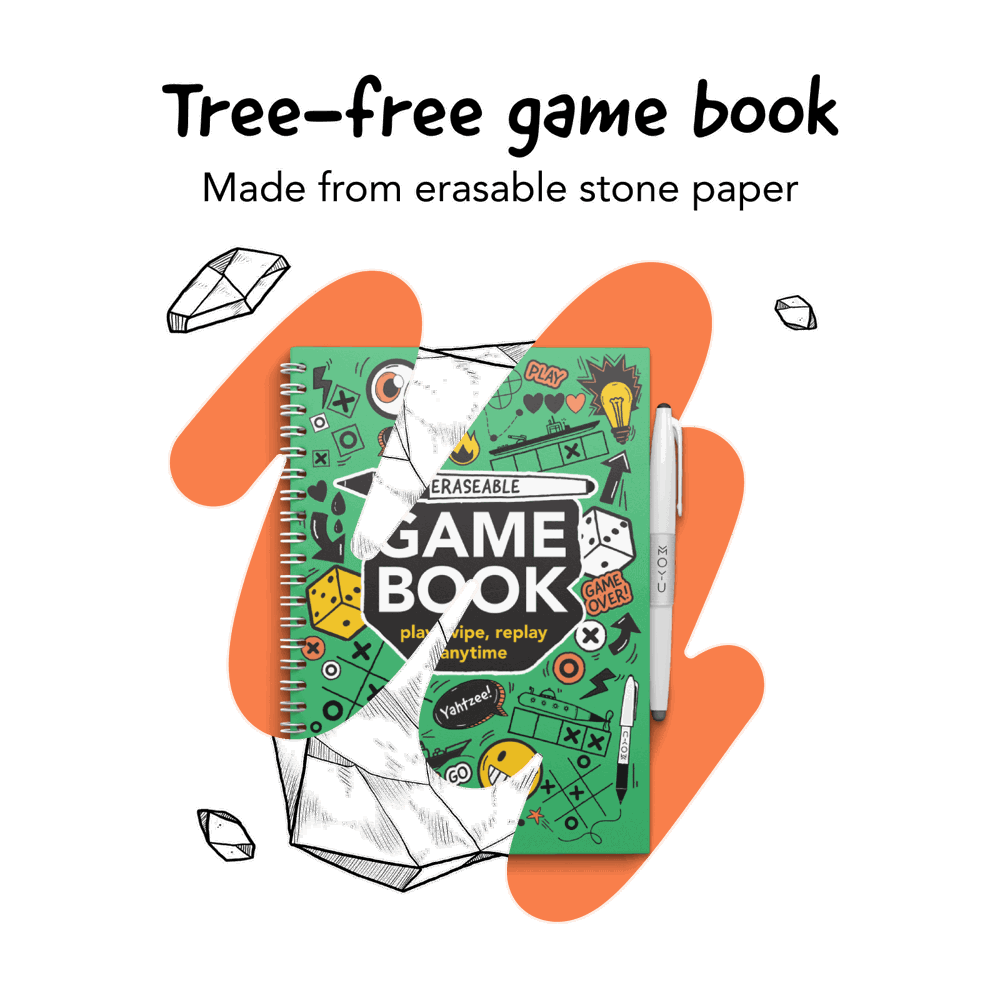 MOYU Uitwisbaar Game Book A5 Softcover