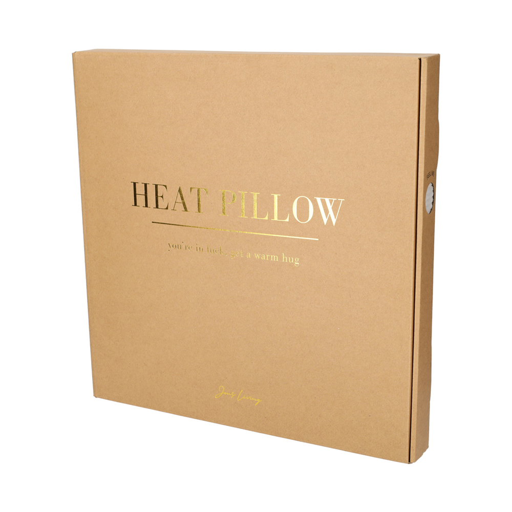 JENS Living Warmtekussen RPET 40x40 Lichtgrijs