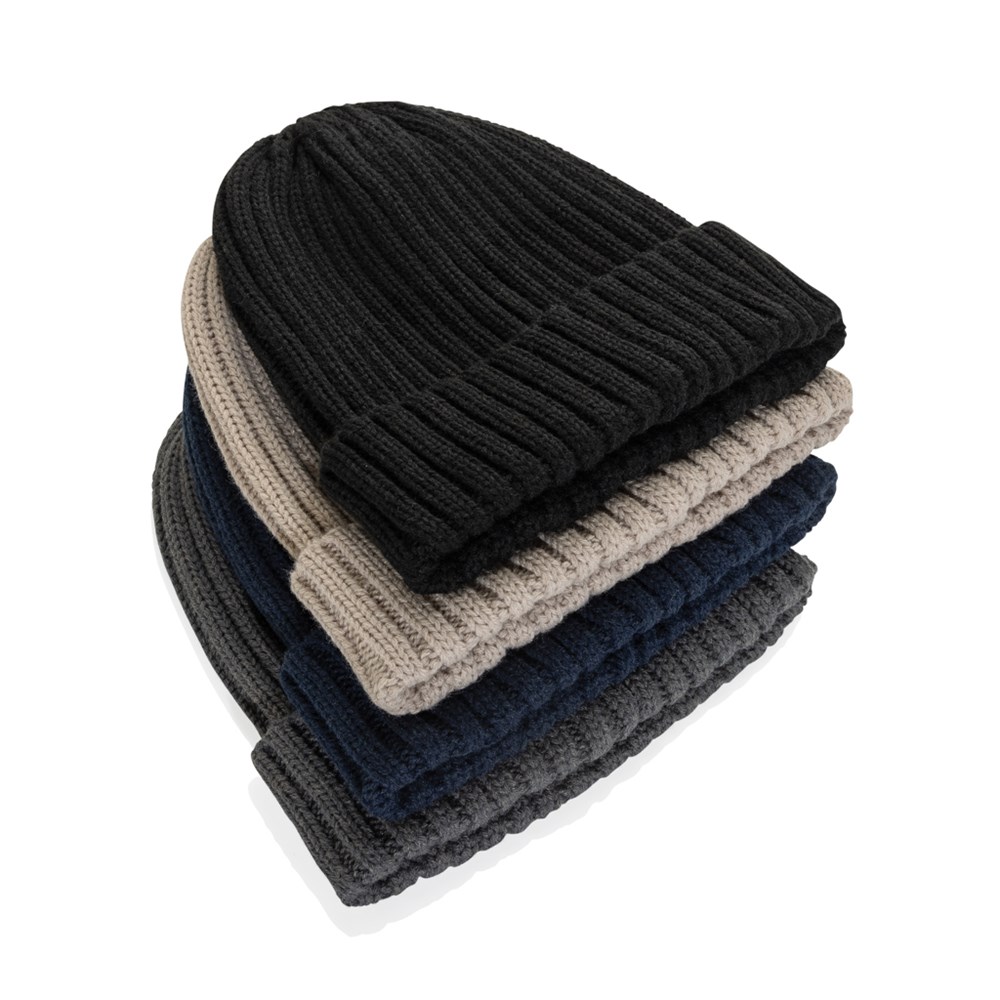 Kennedi AWARE™ Polylana®beanie met brede rib