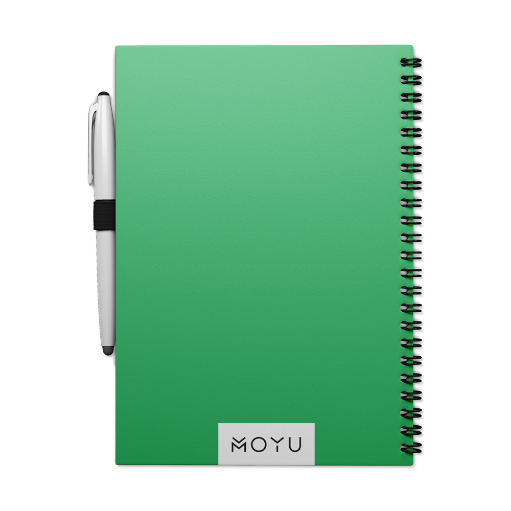 MOYU Uitwisbaar Steenpapier Notitieboek A5 Premium – 40 Pagina’s, Full Color, Gemixte Pagina’s