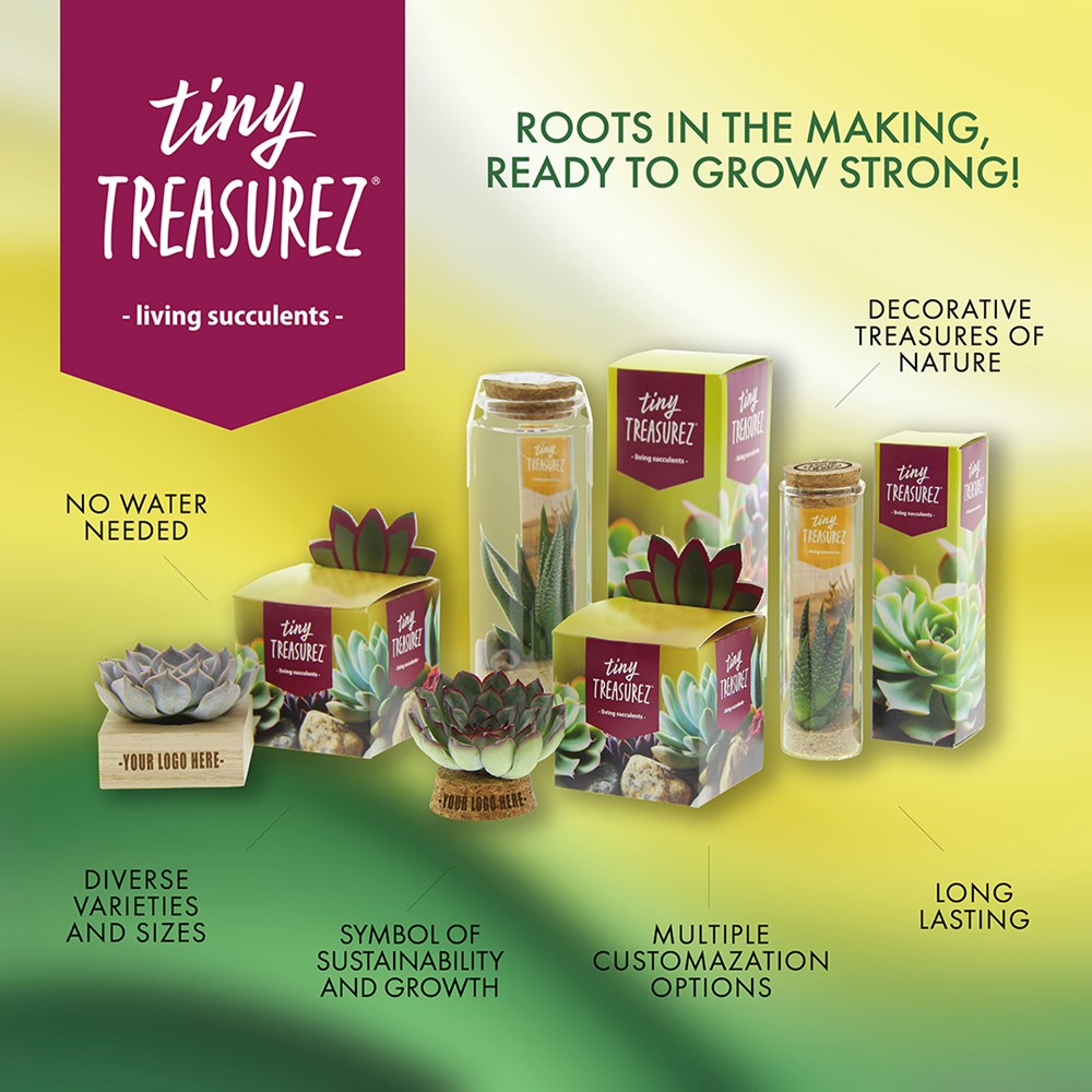 Tiny Treasurez® - Message in a bottle large, In giftbox, Oranje